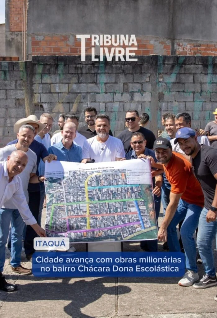 Prefeitura de Itaquaquecetuba inicia pacote de obras de infraestrutura com investimento de R$ 9,3 milhões