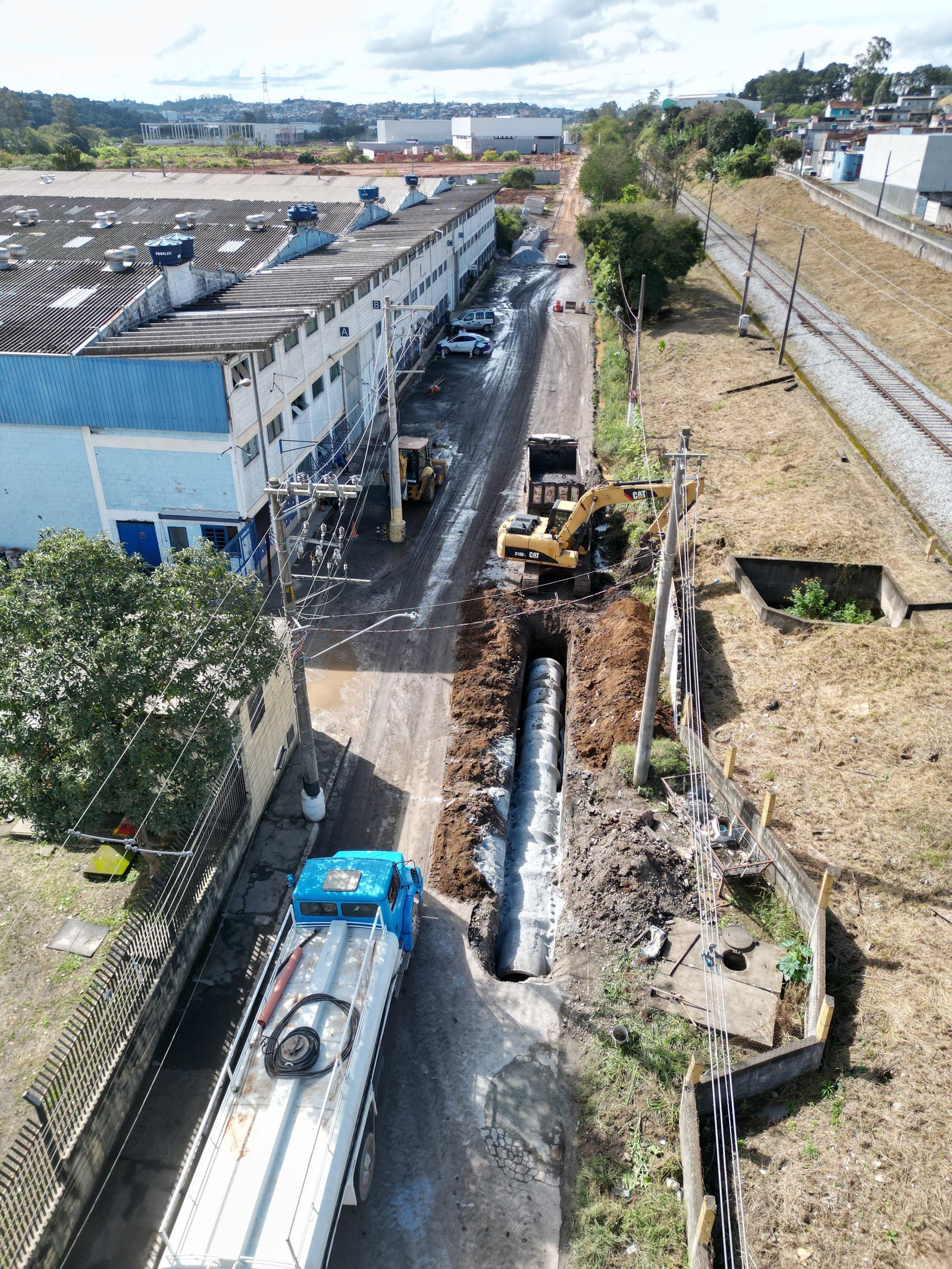 Obras alteram circulação na Rua São Roque a partir desta segunda-feira em Itaquá